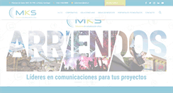 Desktop Screenshot of mks.cl